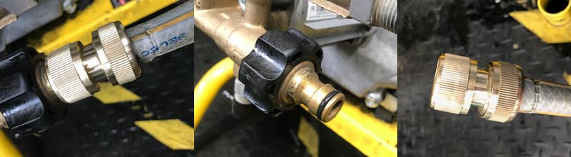 pressure hose adapters